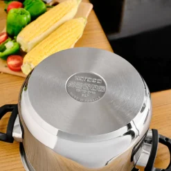 Karaca Perfect Gray 4 + 6 Liter Schnellkochtopfset