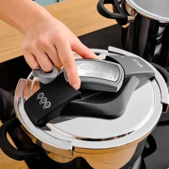 Karaca Perfect Gray 4 + 6 Liter Schnellkochtopfset