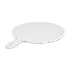 Karaca Perla Melamin Runder Käseteller 42 cm Weiß