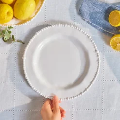 Karaca Perla, Melamin Speiseteller, 28cm, Weiß