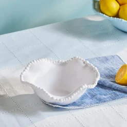 Karaca Perla Melamin-Schüssel, 20 cm, Weiß