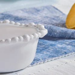 Karaca Perla Melamin-Snackschale, 13 cm, Weiß