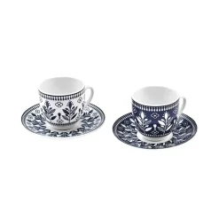 Karaca Peyker Kaffeetassen-Set für 6 Personen, 85 ml