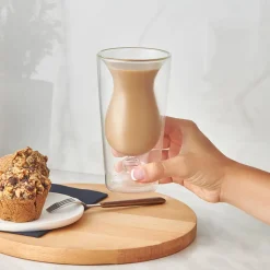 Karaca Pia Doppelwandiges Latte Glas 300 ml