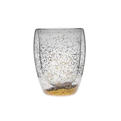 Karaca Pia Golden Glitter Wasserglas 350 ml