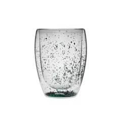 Karaca Pia Grün Glitter Wasserglas 350 ml