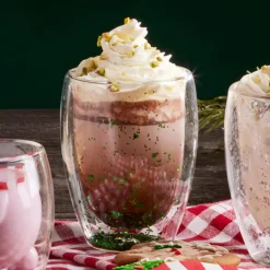 Karaca Pia Grün Glitter Wasserglas 350 ml