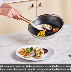 Karaca 5Ply PowerSteel 316+ Kochtopf Set, 7 Teilig