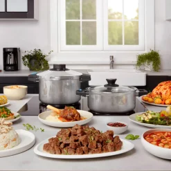 Karaca Quick and Safe Induktions-Schnellkochtopf-Set 6+8 Lt