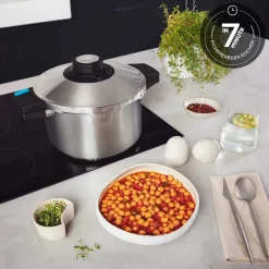 Karaca Quick and Safe Induktions Schnellkochtopf Set 4+6 Lt