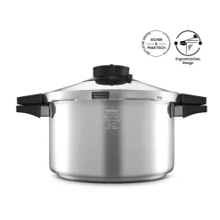 Karaca Quick and Safe Schnellkochtopf, 7 Liter