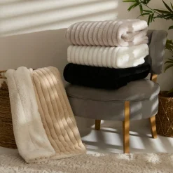 Karaca Rabbit Sher Einzelbettdecke Beige