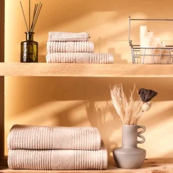 Karaca Rachel Supreme Badetuch, Beige, 100x150 cm