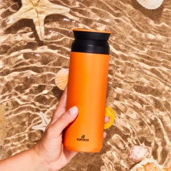 Karaca Rainbow Edelstahl Auslaufsicherer Thermosflasche 500 ml Orange