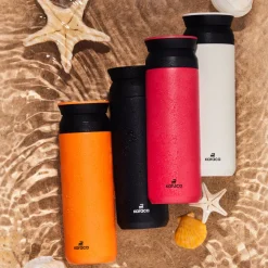 Karaca Rainbow Edelstahl Auslaufsicherer Thermosflasche 500 ml Orange