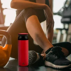 Karaca Rainbow Edelstahl Auslaufsicherer Thermosflasche 500 ml Rot