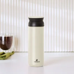 Karaca Rainbow Steel Auslaufsichere Thermoskanne 500 Ml Creme