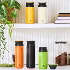 Karaca Rainbow Steel Auslaufsichere Thermoskanne 500 Ml Creme