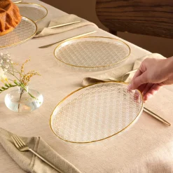 Karaca Rattan Gold 7-teiliges Kuchenset