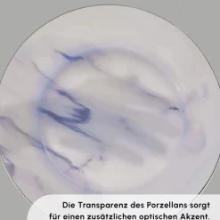 Karaca Ria New 39-teilig Geschirrset für 12 Personen, Grau