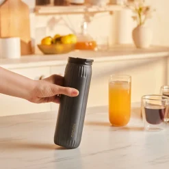 Karaca Rimo Auslaufsicherer Edelstahl-Thermos 600 ml Anthrazit