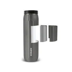 Karaca Rimo Auslaufsicherer Edelstahl-Thermos 600 ml Anthrazit
