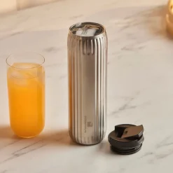 Karaca Rimo Auslaufsicherer Edelstahl-Thermos 600 ml Inox