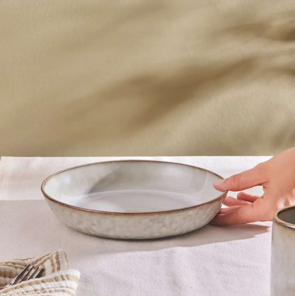 Karaca Rixton Pastaschale, 22 cm, Beige