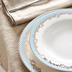 Karaca Rocco 56 Teilig New Generation Bone Geschirrset für 12 Personen