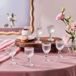 Karaca Rocco 6-Teilige Kaffeehausgläser Gold