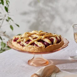 Karaca Rote Lavendel 7-teiliges Kuchenset