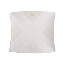 Karaca Royal Bee 32 teiliges Frühstücksset und Servierschalen Quadrat