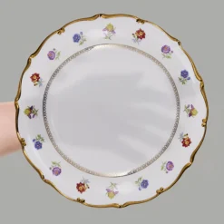 Karaca Royal Bone Diana 55-teiliges 12-Personen-Geschirrset Gold