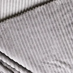 Karaca Ruby Stripe Wellsoft Doppel Decke, Grau