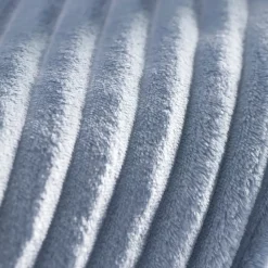 Karaca Ruby Stripe Wellsoft Doppel Decke, Blau