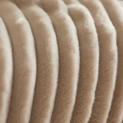 Karaca Ruby Stripe, Wellsoft TV-Decke, Ecru