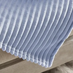 Karaca Ruby Stripe, Wellsoft TV-Decke, Blau