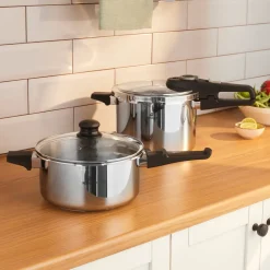 Karaca Ruggersteel Schnellkochtopf 4+6 Lt