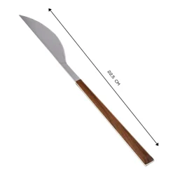 Karaca Salzburg Holzoptik Esszimmermesser