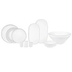 Karaca Satürn Streamline 59-teiliges Tafelservice- Set für 12 Personen