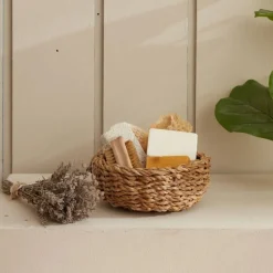 Karaca Scatola Strohkorb aus Seegras, 20x9 cm