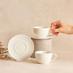 Karaca Seashell 200 ml Teetasse für 6 Personen