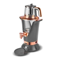 Karaca Semaver Schwarzes Kupfer, Anthrazit