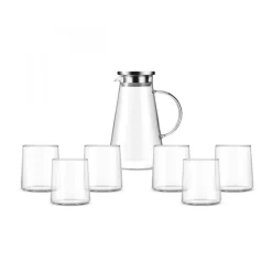 Karaca Serene 7-Teiliges Glas-Set Transparent
