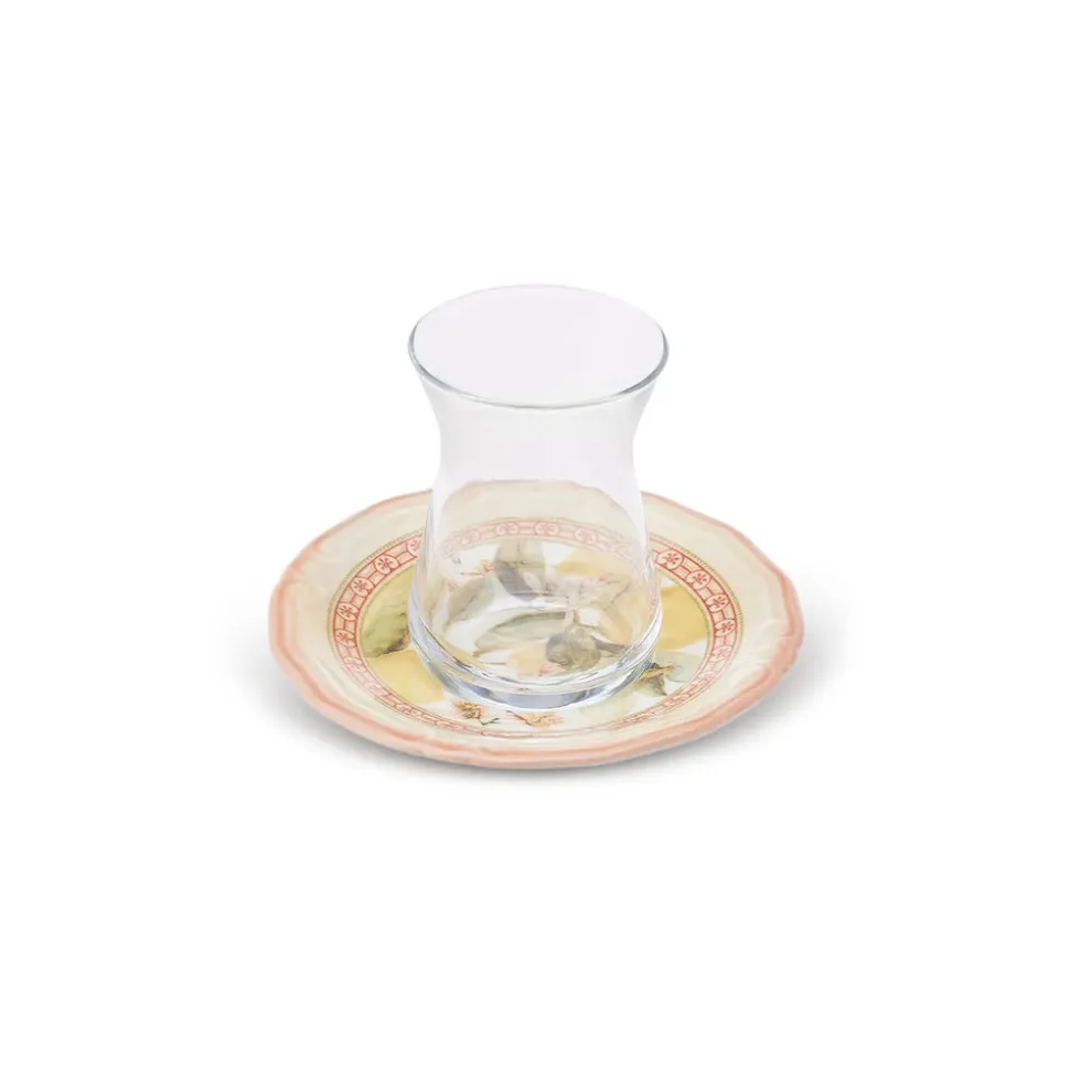 Karaca Sevilla für 6 Personen Frühstücksset und Servierschalen, 26 Teilig