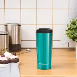 Karaca Sheeny Edelstahl Auslaufsicherer Thermobecher 450 ml Grün