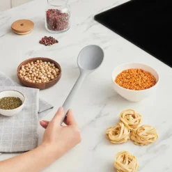 Karaca Silva Silikon Löffel, 33,5 cm, Grau