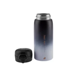 Karaca Skyfall Stahl Auslaufsichere Thermoskanne 350 ml Schwarz