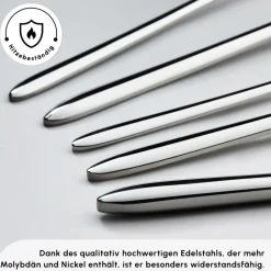 Karaca Stark 84 Teile 12 Personen 316+ Premium-Besteck-Set