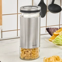 Karaca Stellum, Vorratsglas, 1210ML, Inox